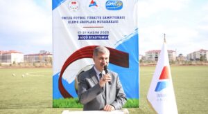 ÜNİLİG Futbol Eleme Grubu Müsabakaları AİÇÜ Ev Sahipliğinde Başladı