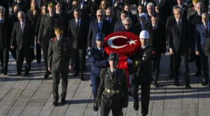 Atatürk, Ebediyete İntikalinin 87. Yıl Dönümünde Anıtkabir’de Törenle Anıldı