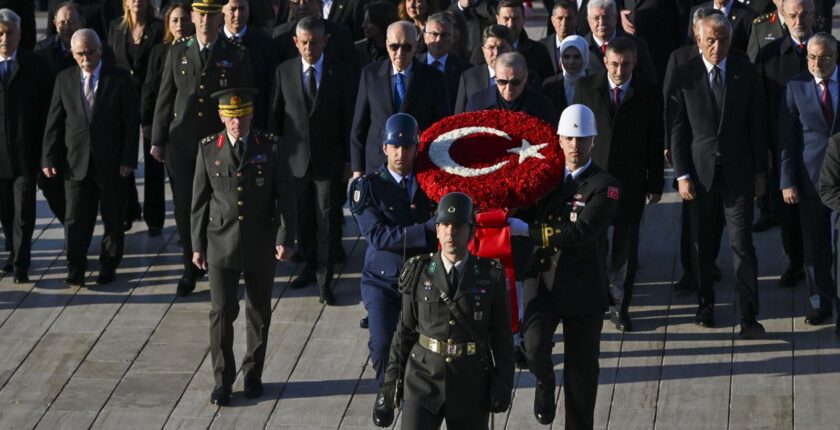 Atatürk, Ebediyete İntikalinin 87. Yıl Dönümünde Anıtkabir’de Törenle Anıldı