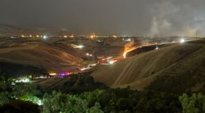 Ankara’da Eymir Gölü Yakınlarında Çıkan Yangın, Havai Fişek Kullanımı Nedeniyle Meydana Geldi