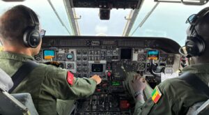 Türk ve Senegal Deniz Kuvvetlerinden Ortak Eğitim Uçuşu