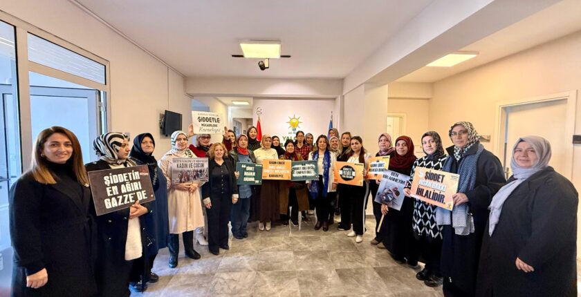 AK Parti Kadın Kolları’ndan 25 Kasım Mesajı: “Kadına Yönelik Şiddete Karşı Sıfır Tolerans”