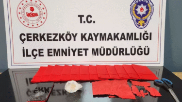 Aile İçi Şiddet İhbarı Uyuşturucu Operasyonuna Dönüştü: Çerkezköy’de Bir Şüpheli Tutuklandı