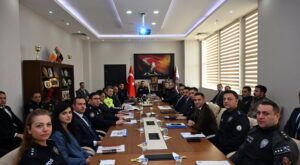 Kars Emniyet Müdürlüğü’nde Genel Değerlendirme ve Bilgilendirme Toplantısı Yapıldı