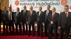 AK Parti Kars Milletvekili Adem Çalkın, KKTC’nin 42. Kuruluş Yıl Dönümü Resepsiyonuna Katıldı