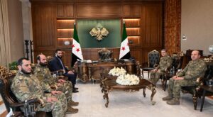 Genelkurmay Başkanı Bayraktaroğlu, Şam’da Cumhurbaşkanı Ahmed Şara Tarafından Kabul Edildi