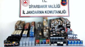 Diyarbakır’da Kaçakçılık Operasyonu: Silah, Sigara ve Kaçak Eşyalar Ele Geçirildi