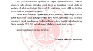 Bakırköy Cumhuriyet Başsavcılığı’ndan Silahlı Suç Örgütüne Büyük Operasyon