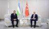 TBMM Başkanı Kurtulmuş, Özbekistan’da Yasama Meclisi Başkanı İsmailov ile Görüştü