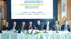 Necmeddin Bilal Erdoğan Kahramanmaraş’ta Sivil Toplum Temsilcileriyle Bir Araya Geldi