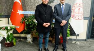 Van İl Milli Eğitim Müdürü Bilal Yılmaz Çandıroğlu’na Hayırlı Olsun Ziyareti