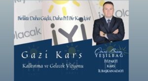 Ömer Baran Yeşilbağ, İYİ Parti Kars İl Başkanlığına Adaylığını Açıkladı
