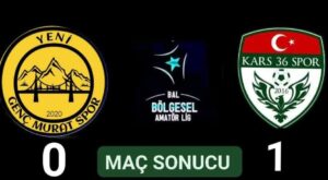 Kars 36 Spor, Deplasmandan 3 Puan ile döndü