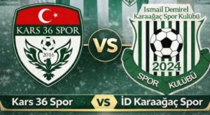Kars36 Spor sahasında İsmail Demirel Karaağaç Spor Kulübü ile kozlarını paylaşacak