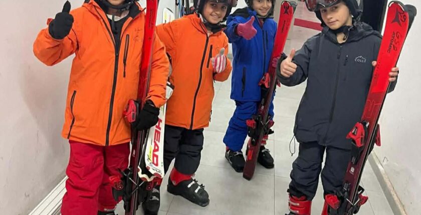“Kafkas Projesi Karın Yıldızları” Sarıkamış’ta Miniklerle Buluştu