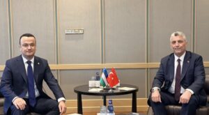 Bakan Bolat, Özbekistanlı Mevkidaşı Kudratov ile Ankara’da Bir Araya Geldi