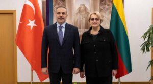 Bakan Fidan, Vilnius’ta Litvanya Meclis Başkan Yardımcısı ile Görüştü
