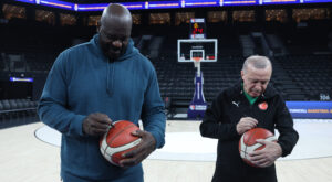 Cumhurbaşkanı Erdoğan, NBA Efsanesi Shaquille O’Neal ile Bir Araya Geldi