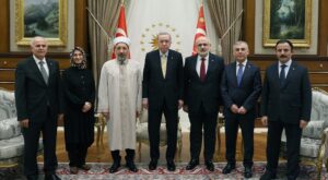 Cumhurbaşkanı Erdoğan, Diyanet İşleri Başkanı Arpaguş’u Kabul Etti