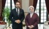 Emine Erdoğan, Müslüman Alimler Konseyi Genel Sekreteri Abdelsalam’ı Kabul Etti