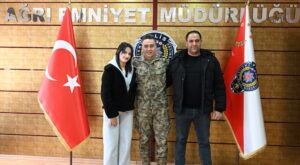 Ağrı Emniyet Müdürü Göksel Önder’den Polis Adayı Serpil’e Anlamlı Destek