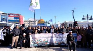“Sinmiyoruz, Susmuyoruz, Gazze’yi Unutmuyoruz” Açıklaması: Van Filistin’e Destek Platformu’ndan İsrail’e Sert Tepki