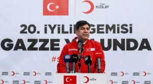 Gazze’ye Yardım Eli: 20. İyilik Gemisi Dualarla Uğurlandı