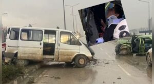 Antakya Çevre Yolunda Kaza