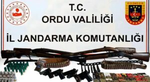 Ordu’da Silah ve Uyuşturucu Operasyonu: 4 Gözaltı