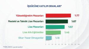 YÖK’ten İstihdam Raporu: İş Gücü Piyasasının En Aktifi Üniversite Mezunları