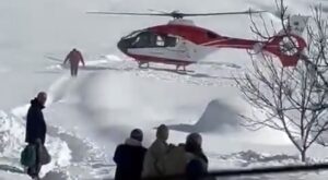 Malatya’da 1 Yaşındaki Bebek Ambulans Helikopterle Hastaneye Ulaştırıldı