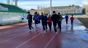 Kars’ta Gsb Spor Okulları Atletizm Antrenmanları Devam Ediyor