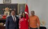 Balkan Şampiyonası Öncesi Milli Atlet Tuğba Toptaş’tan Ziyaret