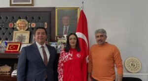 Balkan Şampiyonası Öncesi Milli Atlet Tuğba Toptaş’tan Ziyaret