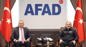 AFAD Başkanı Pehlivan, Gazze Barış Kurulu Yüksek Temsilcisi Mladenov ile Bir Araya Geldi