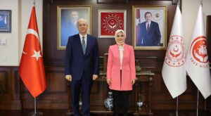 Bakan Göktaş, Mısır’ın Ankara Büyükelçisi Elsheikh ile Bir Araya Geldi