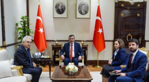 Cumhurbaşkanı Yardımcısı Yılmaz, IEA Başkanı Fatih Birol’u Kabul Etti