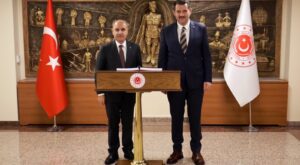 İçişleri Bakan Yardımcısı Mehmet Aktaş’tan Salih Ayhan’a Hayırlı Olsun Ziyareti