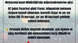 İstanbul Valiliği’nden Kuvvetli Fırtına Uyarısı: Yarın İçin Tedbir Çağrısı