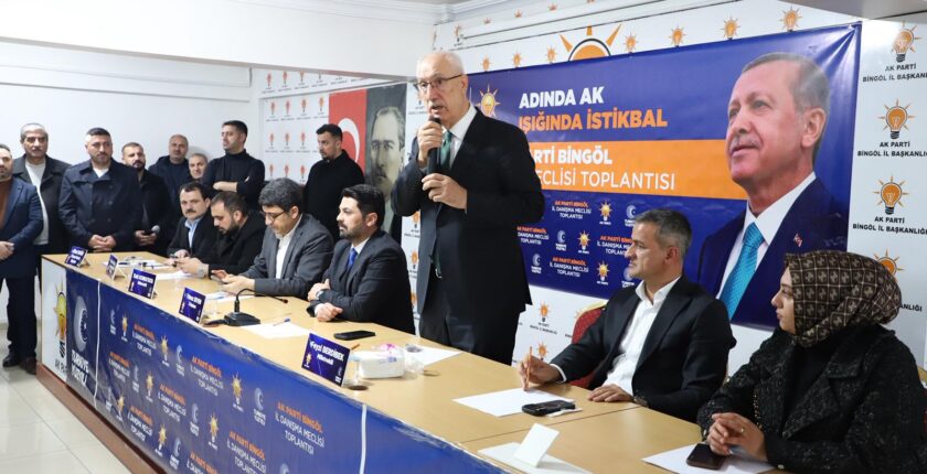 AK Parti Bingöl’de Genişletilmiş İl Danışma Toplantısı Gerçekleştirildi