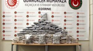 Kapıkule’de Dev Uyuşturucu Operasyonu: 60 Kilogram Esrar Ele Geçirildi