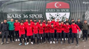 Kars 36 Spor U16 Türkiye finalleri için Bingöl yolunda…