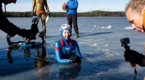 Türk Kadınının Gücü Buzun Altında: Birgül Erken’den Dünya Rekoru!