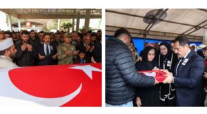 Şehidimiz Dualarla Uğurlandı