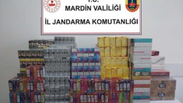 Mardin’de Kaçak Tütün Operasyonu: Binlerce Paket Sigara Ele Geçirildi