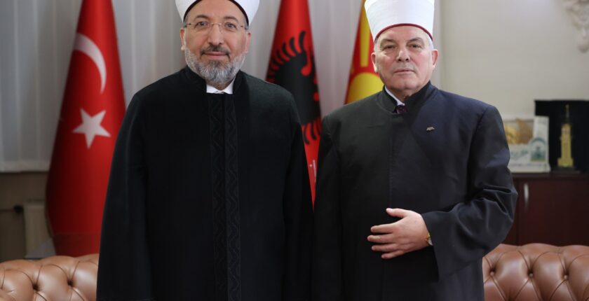 Diyanet İşleri Başkanı Safi Arpaguş Kuzey Makedonya’da Temaslarda Bulundu