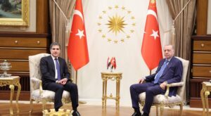 Erdoğan ile Neçirvan Barzani Telefonda Görüştü