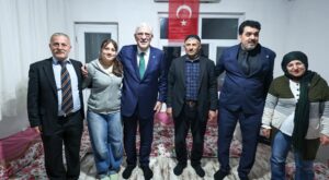 Müsavat Dervişoğlu Diyarbakır’da Şehit Korucu Abdurrahman Çokvar’ın Ailesinin İftar Sofrasına Konuk Oldu