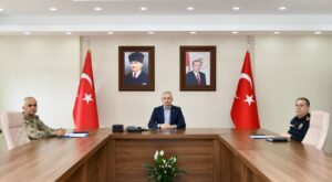 Vali Mehmet Fatih Çiçekli Ramazan Bayramı Tedbirleri Toplantısına Katıldı