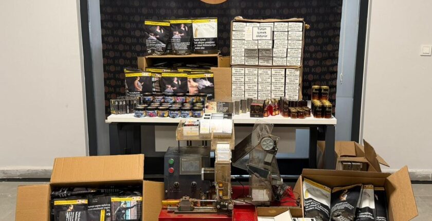 Yalova’da Kaçakçılık Operasyonu: 1,5 Milyon Boş Makaron Ele Geçirildi